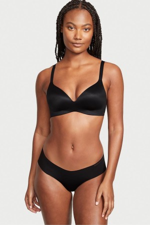 Victoria's Secret Bare Smooth Lightly Gefütterte Non Wired Full Cup Bra Schwarz | 329-QNMGID