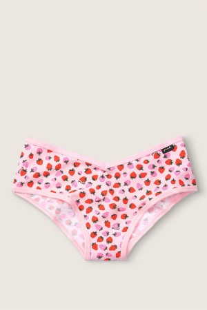 Victoria's Secret Baumwoll Cheeky Knickers Lila | 326-TVKZSQ