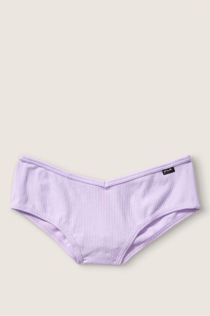 Victoria's Secret Baumwoll Cheeky Knickers Lila | 706-OYQBZN