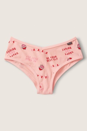 Victoria's Secret Baumwoll Cheeky Knickers Dunkelgrün | 723-UGOLFB
