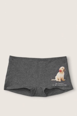 Victoria's Secret Baumwoll Kurzes Knickers Blau | 098-TJVAYW