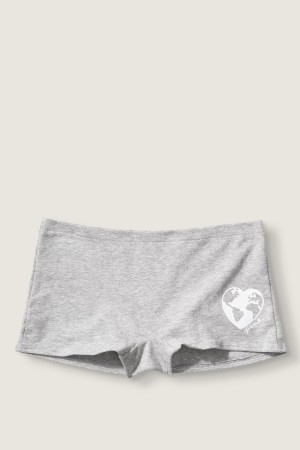 Victoria's Secret Baumwoll Kurzes Knickers Blau | 823-CNSIAO