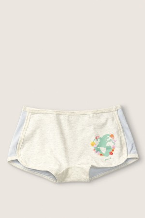 Victoria's Secret Baumwoll Kurzes Knickers Blau | 892-HIMWGN