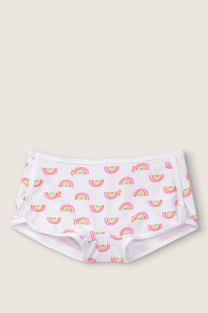 Victoria's Secret Baumwoll Kurzes Knickers Blau | 471-JWHMLP