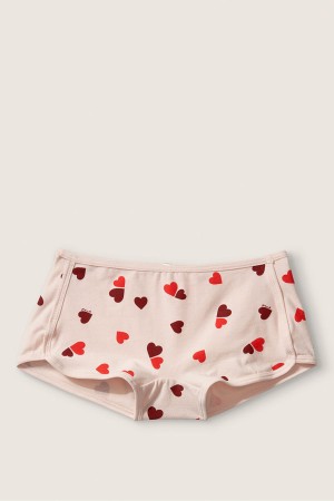 Victoria's Secret Baumwoll Kurzes Knickers Blau | 258-EBQXCJ