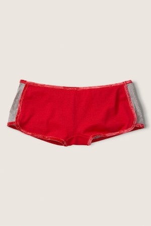 Victoria's Secret Baumwoll Kurzes Knicker Dahlia Script Logo | 523-HTBEDP