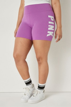 Victoria's Secret Baumwoll Logo Cycling Kurzes Block Party | 954-HPGXZK