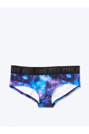Victoria's Secret Baumwoll Logo Hipster Knickers Galaxy Print | 614-VSEONX