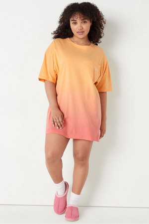 Victoria's Secret Baumwoll Nightie Kaffee Braun | 759-DYOJGZ