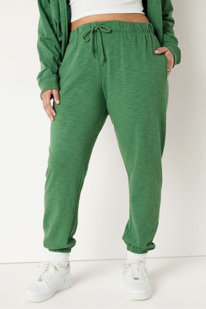 Victoria's Secret Baumwoll Slub Pants Koralle Orange | 153-CBKEQM
