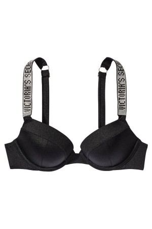 Victoria's Secret Bikini Top Schwarz | 456-EXZRTM