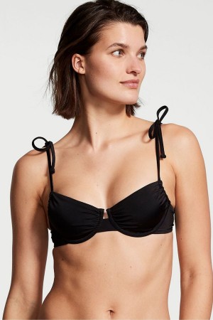 Victoria's Secret Bikini Top Schwarz | 697-EWKYPC
