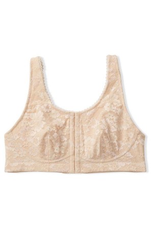 Victoria's Secret Body by Victoria Front Befestigung Non Wired Post Surgery Bra Champagne Nude | 937-IQZPYX