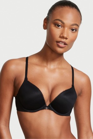 Victoria's Secret Body by Victoria Smooth Push Up Bra Schwarz | 467-AOCGMW