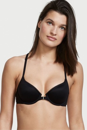 Victoria's Secret Body by Victoria Smooth Front Befestigung Lightly Gefütterte Demi Bra Schwarz | 719-HLQIUA
