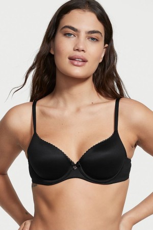 Victoria's Secret Body by Victoria Smooth Lightly Gefütterte Demi Bra Schwarz | 659-WIRDTM