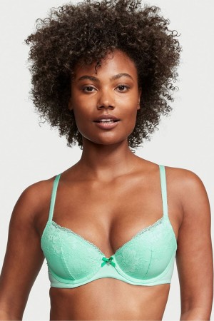 Victoria's Secret Body by Victoria Spitze Lightly Gefütterte Full Cup Bra Mintfarben Grün | 287-RPOWAQ
