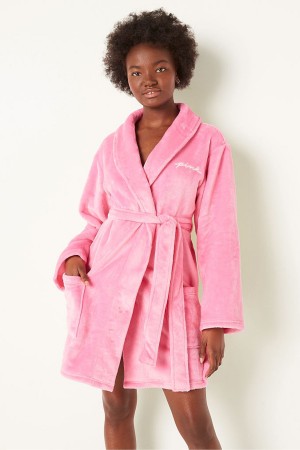 Victoria's Secret Cosy Dressing Gown Rosa | 832-MRKEOZ