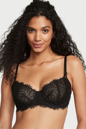 Victoria's Secret Dream Angels Spitze Bra Schwarz | 863-QBEDYJ