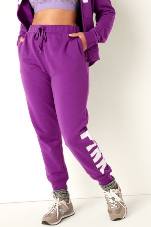 Victoria's Secret Fleece Lounge Jogger Rosa | 692-DGKQAL