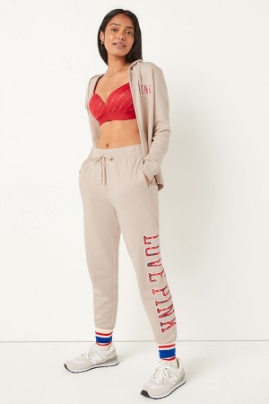 Victoria's Secret Fleece Lounge Jogger Rosa | 792-AVEPWO