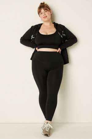 Victoria's Secret High Taille Crop Legging Schwarz | 829-YBDMGN