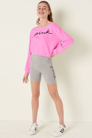 Victoria's Secret High Taille Cycling Kurzes Ensign Tie Dye | 195-MJOBPW