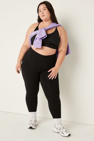 Victoria's Secret High Taille Full Length Legging Schwarz | 745-AEUQXH