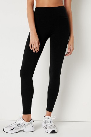 Victoria's Secret High Taille Full Length Legging Schwarz | 489-TDQZHP