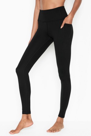 Victoria's Secret High Taille Legging Schwarz | 267-ATGZHB