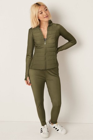 Victoria's Secret High Taille Schlank Jogger Peppercorn | 045-AGSIJT