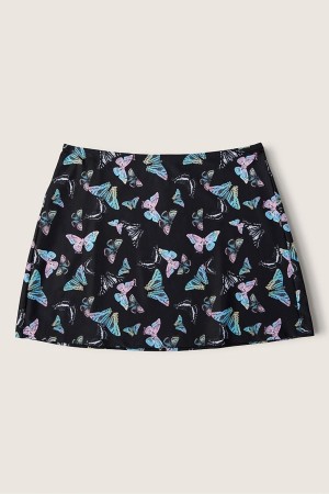Victoria's Secret High Taille Swim Mini Skirt Dunkelgrau | 471-RUAOJN