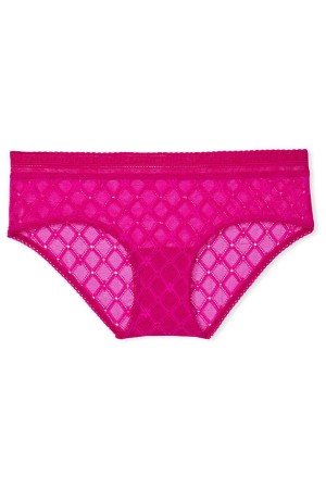 Victoria's Secret Hiphugger Logo Taille Knickers Rosa Rosa | 361-GRKFIZ