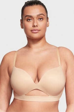 Victoria's Secret Incredible Smooth Non Wired Push Up Bra Schwarz | 790-LKXSHY