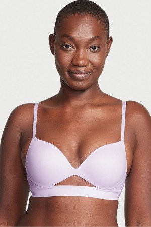 Victoria's Secret Incredible Smooth Non Wired Push Up Bra Schwarz | 715-KJTAEQ