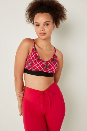 Victoria's Secret Lightly Gefütterte Low Impact Sports Bra Azurblau Blau | 259-LJPQUY