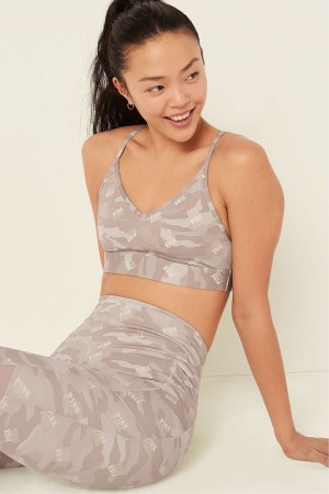Victoria's Secret Lightly Gefütterte Low Impact Sports Bra Neon Bubble Empower Each Other | 583-DXTOZL