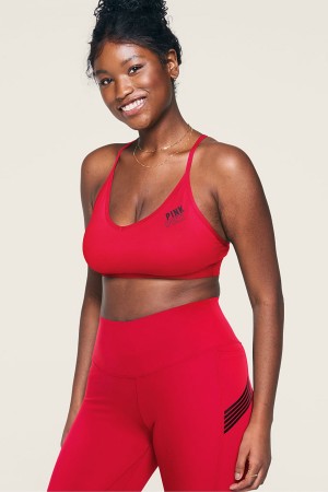 Victoria's Secret Lightly Gefütterte Low Impact Sports Bra Neon Bubble Empower Each Other | 607-VENOZM