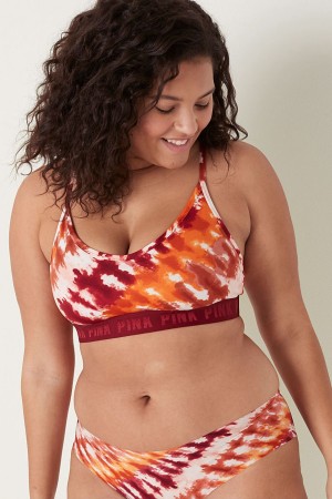 Victoria's Secret Lightly Gefütterte Low Impact Sports Bra Neon Bubble Empower Each Other | 957-PJKGEN