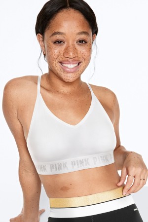 Victoria's Secret Lightly Gefütterte Low Impact Sports Bra Neon Bubble Empower Each Other | 874-AVTJWX