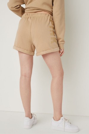 Victoria's Secret Logo Lounge Kurzes Hellbraun | 619-OFJBYZ