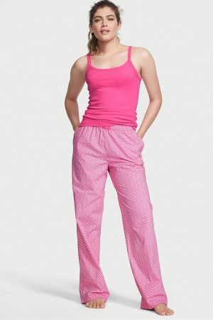 Victoria's Secret Long Pyjamas Blau | 486-BOVEGR