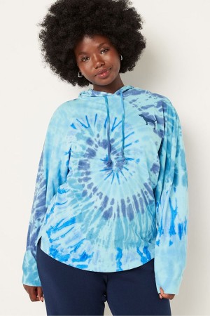 Victoria's Secret Long Sleeve Hoodie Hellblau | 705-GDTESL