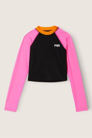 Victoria's Secret Long Sleeve Rash Guard Rosa | 869-RLHMXK