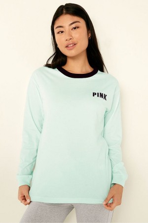 Victoria's Secret Long Sleeve T-Shirt Schwarz | 369-CTJPHG