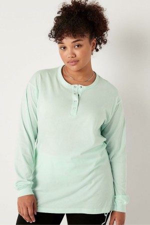 Victoria's Secret Long Sleeve T-Shirt Schwarz | 586-UFLCJM