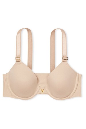 Victoria's Secret Love Cloud Front Befestigung Lightly Gefütterte Full Coverage Bra Schwarz | 972-KZMPYX