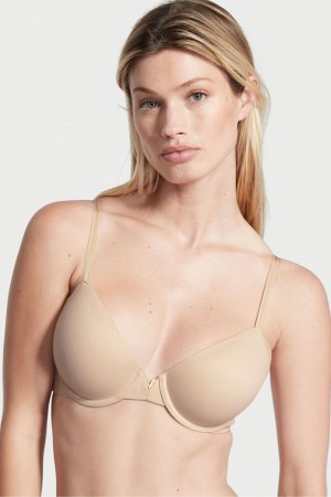 Victoria's Secret Love Cloud Smooth Bra Champagne Nude | 758-QSFJHW