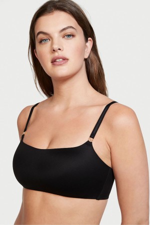 Victoria's Secret Love Cloud Smooth Lightly Gefütterte Non Wired Bralette Schwarz | 308-BPSUIG