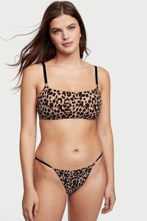 Victoria's Secret Love Cloud Smooth Lightly Gefütterte Non Wired Bralette Schwarz | 219-RLKPIJ